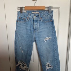 Levi’s wedgie straight jeans